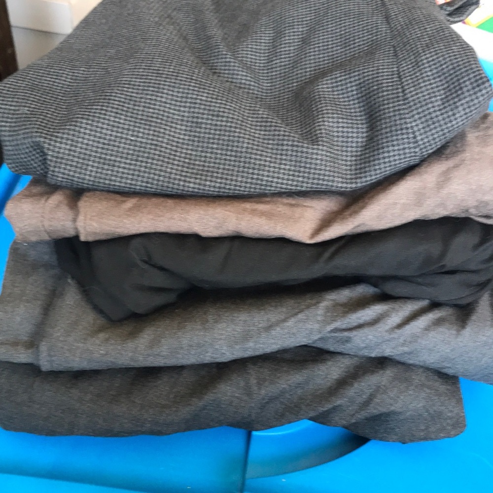 - 5 pair of loft “Marisa” dress pants